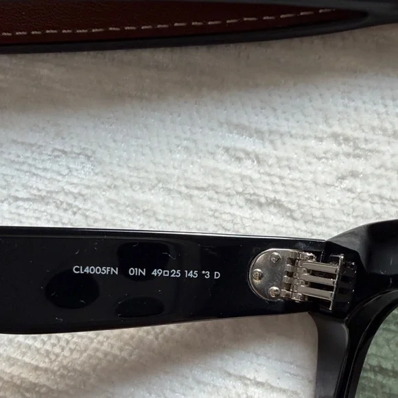 Celine CL4005 Fashion Jackson Black Sunglasses NWT with Case + Box - Picture 4 of 7